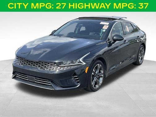 Ebony Black 2021 Kia K5 EX
