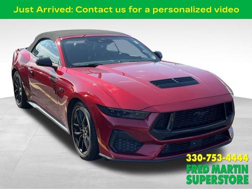 Red Metallic 2024 Ford Mustang GT Premium