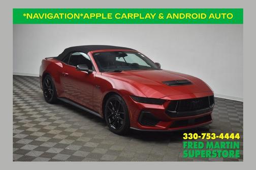 Red Metallic 2024 Ford Mustang GT Premium