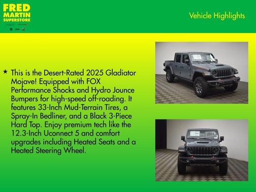 2025 Jeep Gladiator Mojave