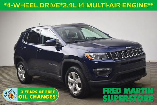 Jazz Blue Pearlcoat 2018 Jeep Compass Latitude