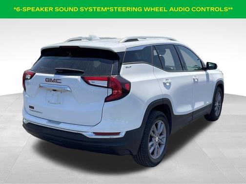 Summit White 2023 GMC Terrain SLT
