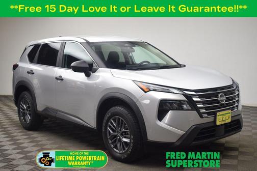 Brilliant Silver Metallic 2024 Nissan Rogue S