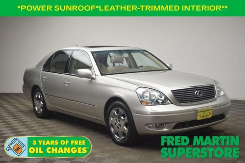 Millennium Silver Metallic 2003 Lexus LS 430