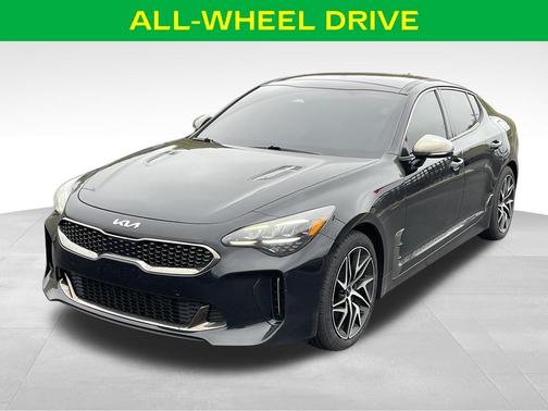 Aurora Black 2022 Kia Stinger GT-Line