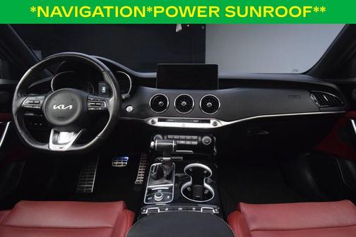 Aurora Black 2022 Kia Stinger GT-Line