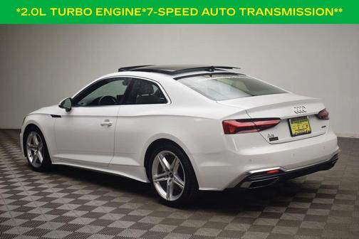 Ibis White 2022 Audi A5 45 S line quattro Premium