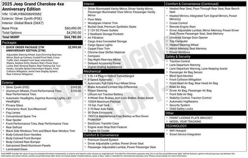 2025 Jeep Grand Cherokee 4xe Base