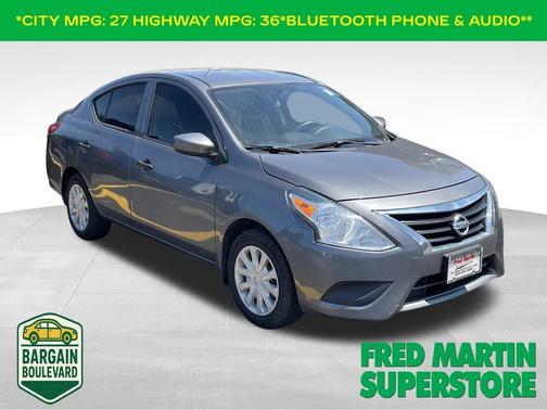 Gun Metallic 2018 Nissan Versa S