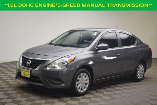 Gun Metallic 2018 Nissan Versa S