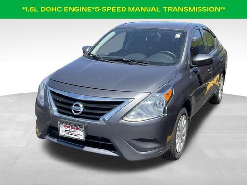 Gun Metallic 2018 Nissan Versa S