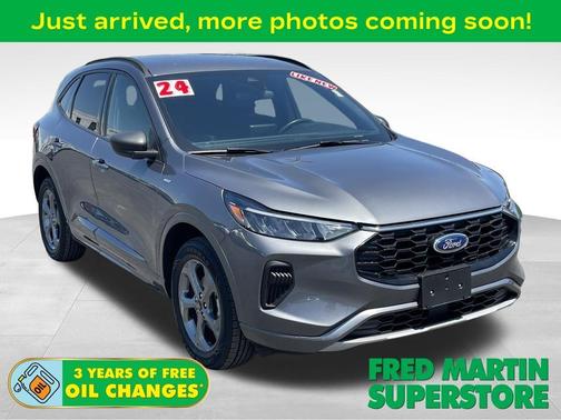 Gray Metallic 2024 Ford Escape ST-Line