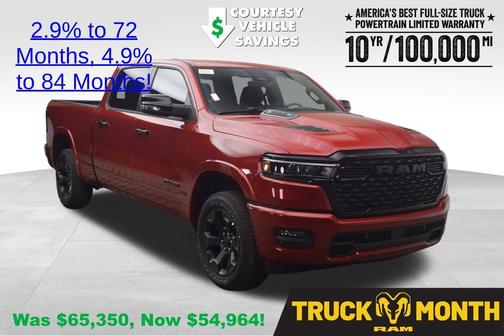 Molten Red Pearlcoat 2026 RAM 1500 Big Horn/Lone Star