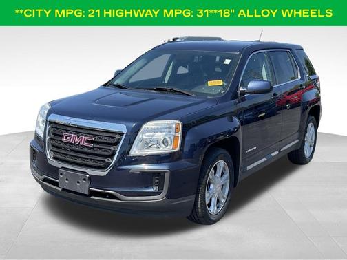 Dark Sapphire Blue Metallic 2017 GMC Terrain SLE-1