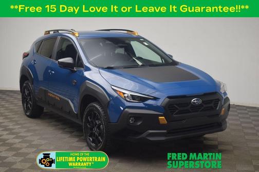 Geyser Blue 2024 Subaru Crosstrek Wilderness