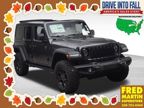 Granite Crystal Clearcoat Metallic 2026 Jeep Wrangler Sport