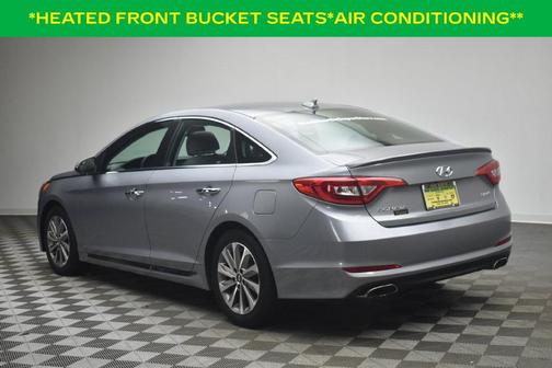 Shale Gray Metallic 2017 Hyundai SONATA Sport
