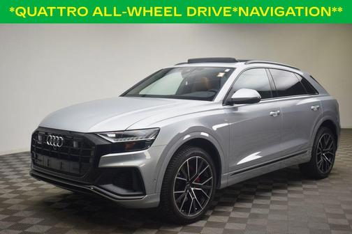 Satellite Silver Metallic 2023 Audi Q8 55 Premium Plus