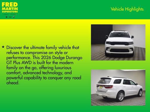 2026 Dodge Durango GT