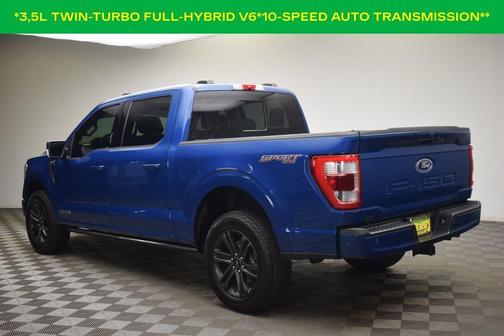 Atlas Blue Metallic 2022 Ford F-150 Lariat