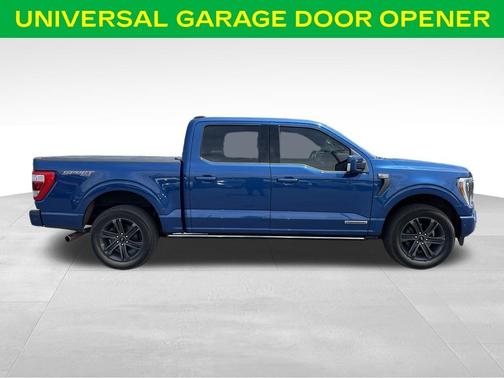 Atlas Blue Metallic 2022 Ford F-150 Lariat