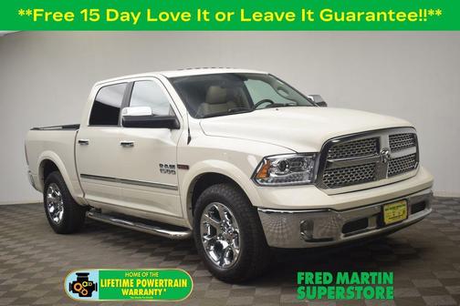 Pearl White 2018 RAM 1500 Laramie