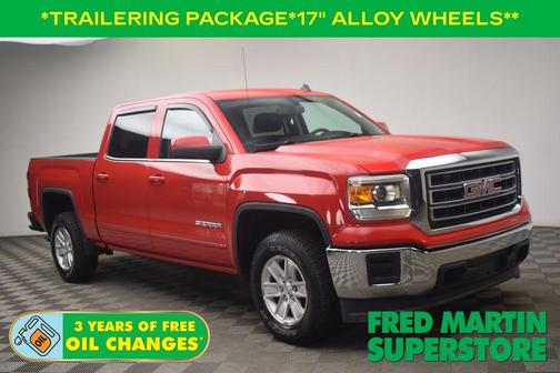 Fire Red 2014 GMC Sierra 1500 SLE