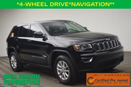 Diamond Black 2022 Jeep Grand Cherokee WK Laredo