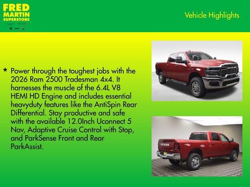 2026 RAM 2500 Tradesman