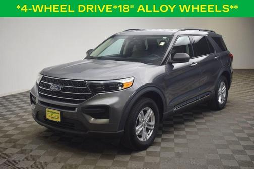 Carbonized Gray Metallic 2022 Ford Explorer XLT