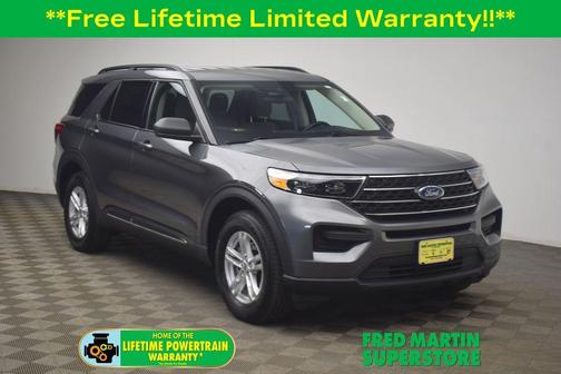 Carbonized Gray Metallic 2022 Ford Explorer XLT