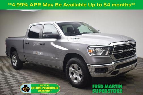 Billet Silver Metallic Clearcoat 2023 RAM 1500 Lone Star