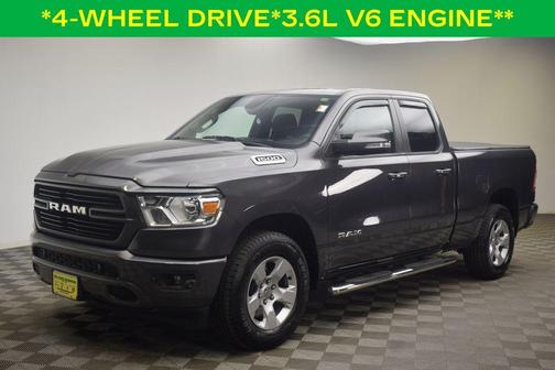 Granite Crystal Clearcoat Metallic 2019 RAM 1500 Big Horn