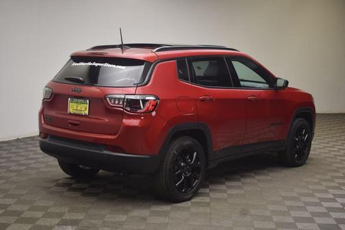 Red 2026 Jeep Compass Latitude