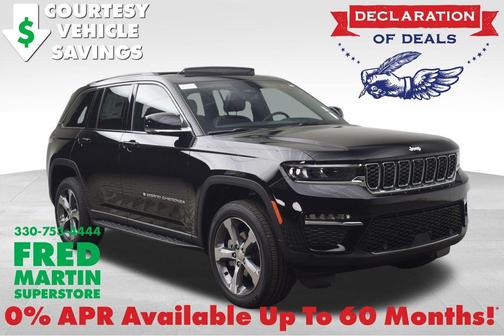 Diamond Black 2025 Jeep Grand Cherokee Limited