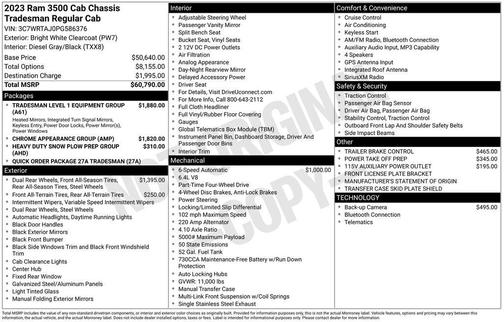 2023 RAM 3500 Tradesman
