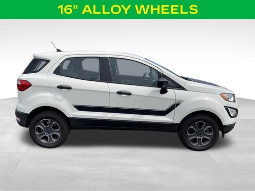 Diamond White 2022 Ford EcoSport S