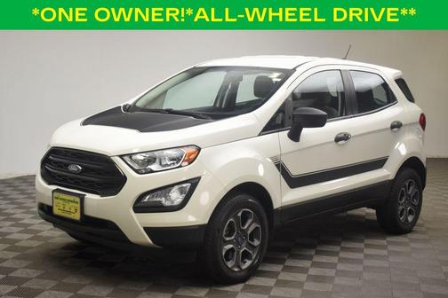 Diamond White 2022 Ford EcoSport S