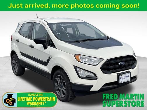 Diamond White 2022 Ford EcoSport S