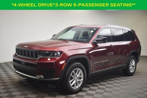 Velvet Red Pearlcoat 2025 Jeep Grand Cherokee L Laredo
