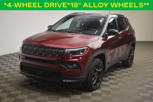 Velvet Red Pearlcoat 2022 Jeep Compass Altitude