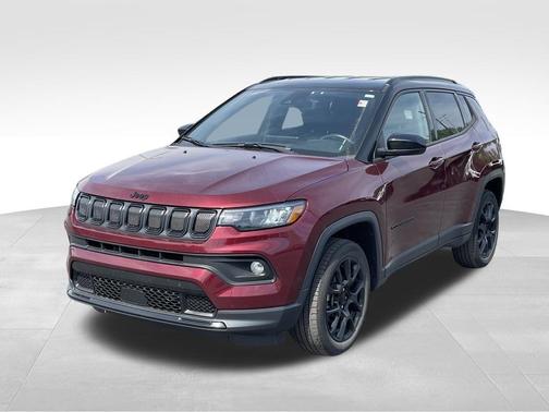 Velvet Red Pearlcoat 2022 Jeep Compass Altitude
