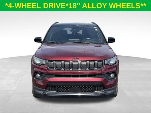 Velvet Red Pearlcoat 2022 Jeep Compass Altitude