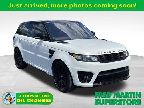 SVO Premium Palette White 2017 Land Rover Range Rover Sport 5.0L Supercharged SVR