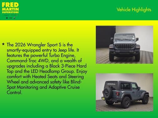 2026 Jeep Wrangler Sport