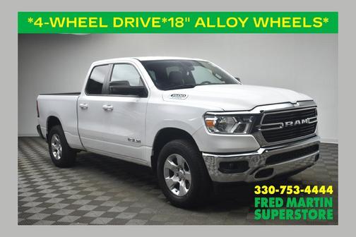 Bright White Clearcoat 2021 RAM 1500 Big Horn