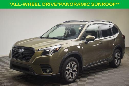 Autumn Green Metallic 2023 Subaru Forester Premium
