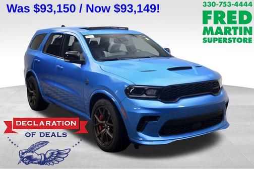Blue 2026 Dodge Durango SRT Hellcat