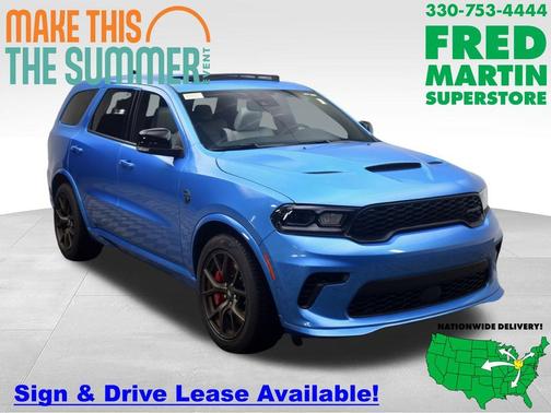 Blue 2026 Dodge Durango SRT Hellcat