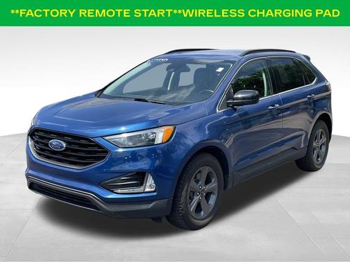 Blue Metallic 2022 Ford Edge SEL